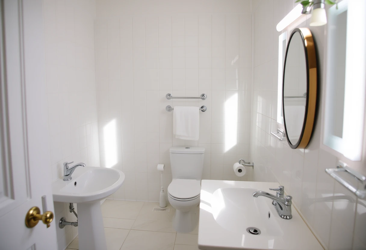 Blistavo čisto kupatilo